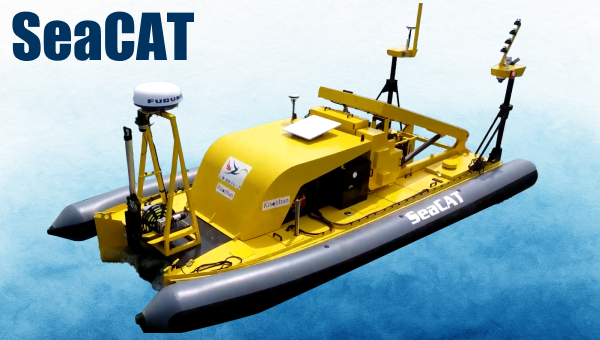 Launch of Marine Geophysical Surveys Using the "SeaCAT" Unmanned Surface Vessel (USV)